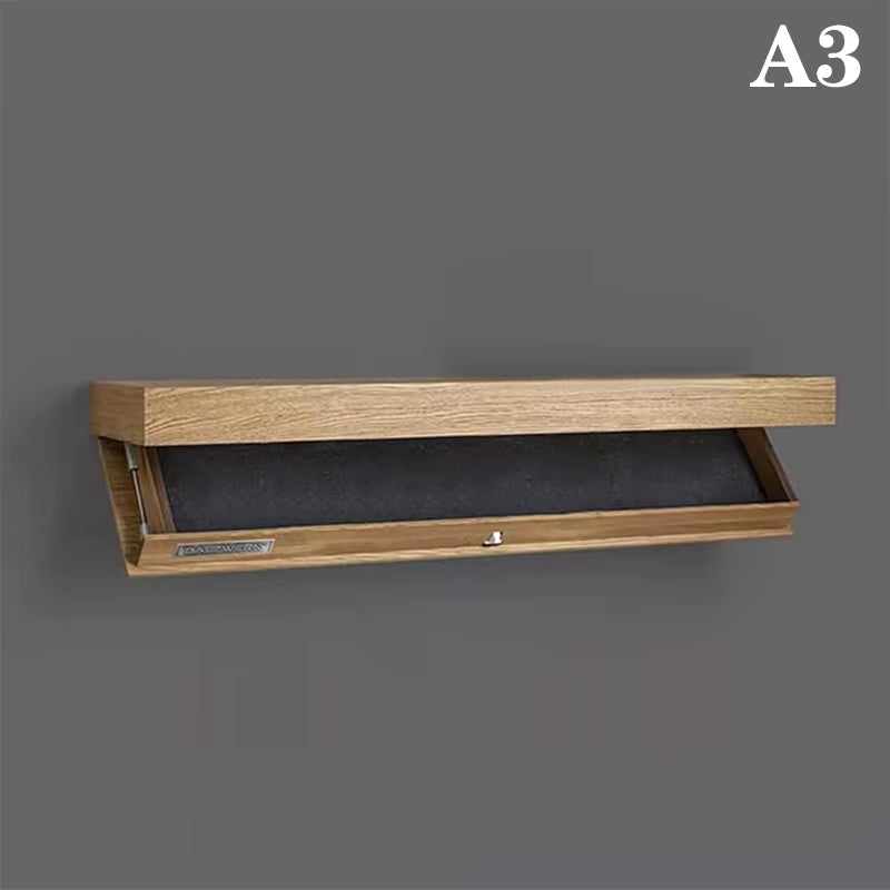 Magicflap Designer Shelf with Secret Compartment Concealed Floating Shelf Wall-Mounted Storage Solution Hidden Furniture